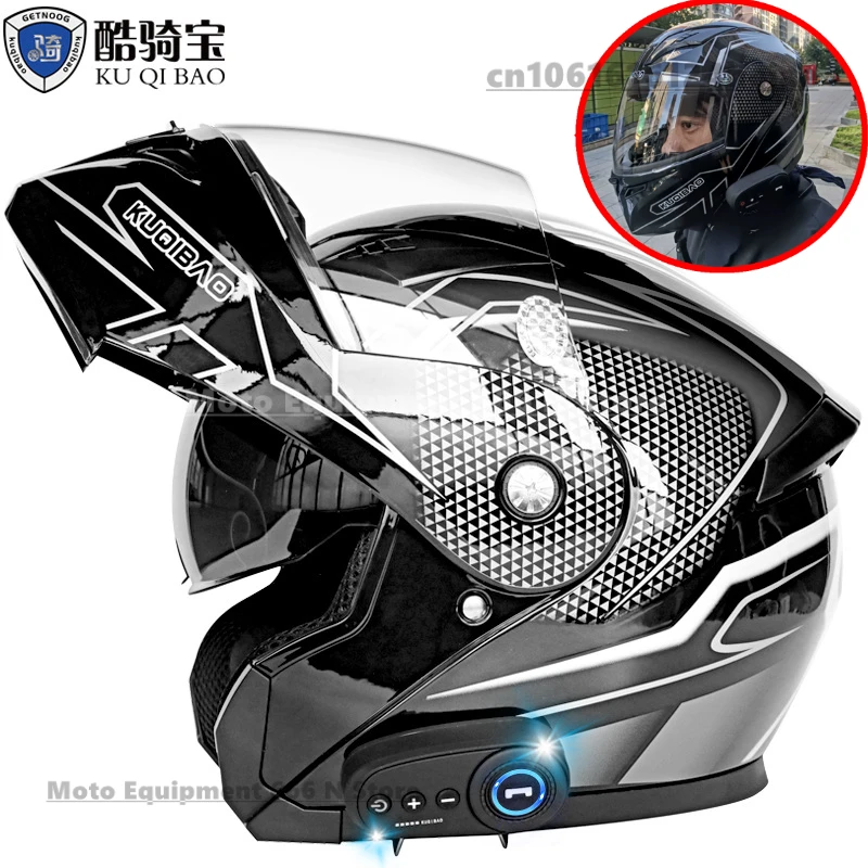 NONE K10 Flip-up Motorcycle Helmet 9