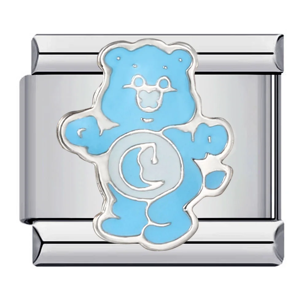 Bunte italienische Charm-Links zum Geburtstag, passend für 9 mm Edelstahl-Armbänder, Schmuck, DIY-Herstellung von Perlen, Schmuck für Damen und Herren – Detail 7