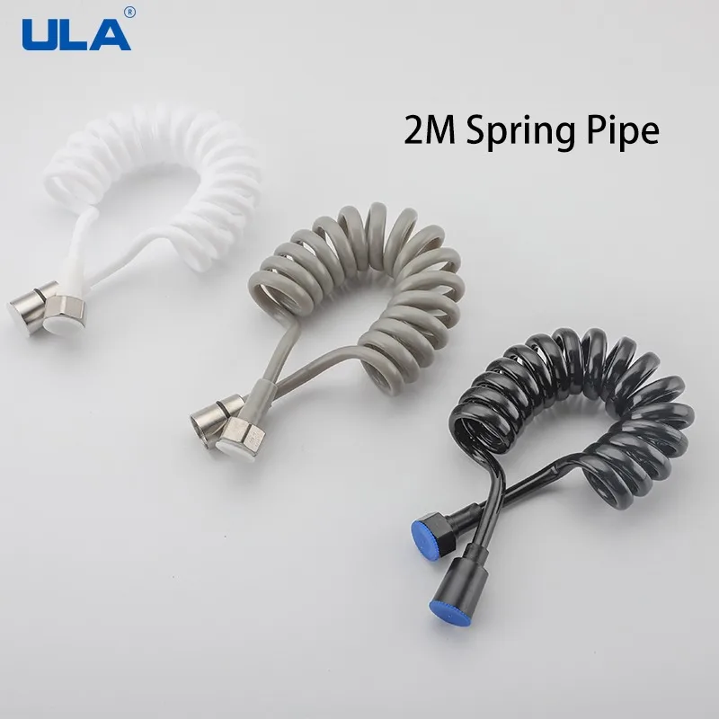 Spring Flexible Retractable Hose 2M/3M Shower Hose Toilet Bidet Water Pipe Plumbing plumbing hose water pipe shower hose plumbing supply hose