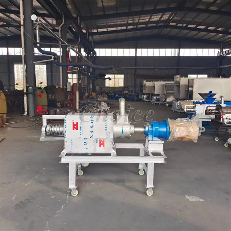 Agriculture Farming Equipment Pig Dung Dewatering Machine Cow Manure Separator Chicken Manure Dehydrator