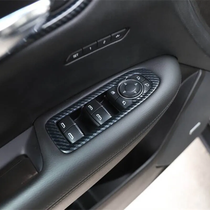 

Наклейка на панель управления автомобильными дверями и окнами для Cadillac XT5 2016-2023 2024