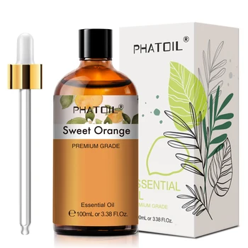 PHATOIL 100ml Eucalyptus Essential Oil For Skin Lavender Vanilla Jasmine Lemon Bergamot Aroma Oil for Aromatherapy Candle Making 5
