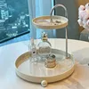 Makeup Organizer Tray Cosmetic Jewelry Lipstick Skincare Storage Shelf Perfume Watches Glasses Keys Rack Home Bathroom Holder 3