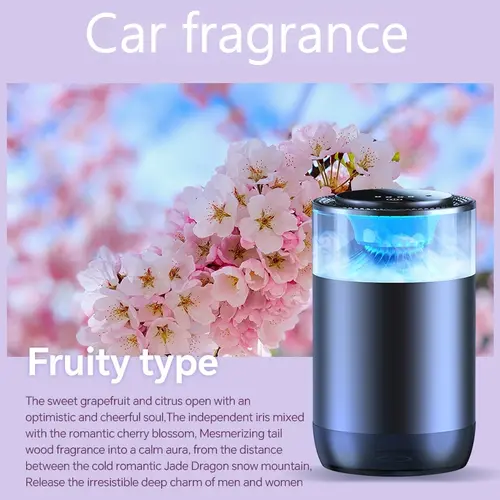 New Smart Car Fragrance  Air Fresheners Ambient Light Auto On/Off Car Air Freshener Diffuser Adjustable Intensity - Image 5