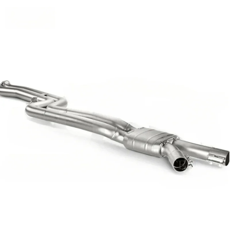 Titanium Alloy Catback Exhaust Pipe System, Controle de v&aacute;lvulas para BMW M3, M4, F80, F82, 3.0T, 2014-, cor original