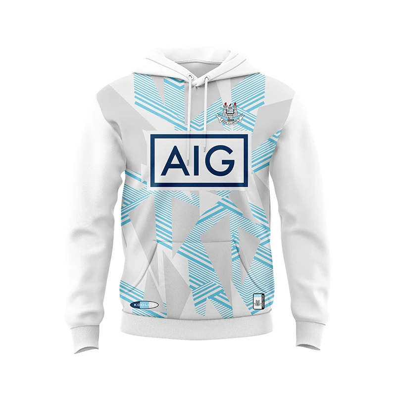 Clare GAA Training Jersey MENS HOME HOODIE RUGBY JERSEY Size: S-M-5XL