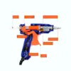 20W Hot Melt Glue Gun DIY Mini Household Industrial Guns Heat Temperature Thermo EU Electric Repair Tool Use 7mm Glue Sticks 6