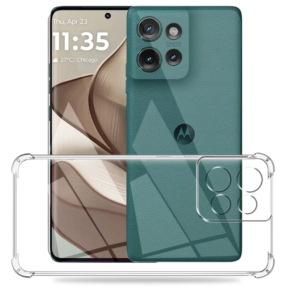Crystal Clear Shockproof Airbag TPU Soft Silicone Protective Case