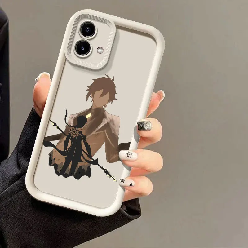 Genshin Impact Anime Phone Case - Stylish and Durable Protective Cover