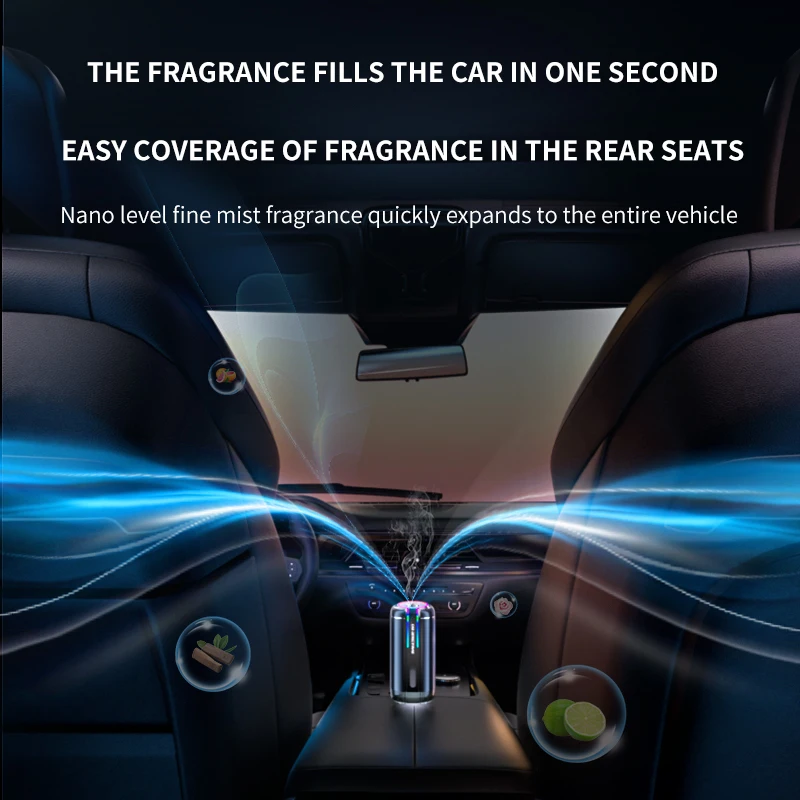 Car Humidifier Creative Romantic Hromatherapy Spray Aromatherapy Machine Colorful Star Lights Household Aromatherapy air humidifier
