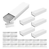 FOSHIO 600pcs Spare Stainless Steel Razor Blade Single-Side Replacement Scraper Refill Car Sticker Remover Vinyl Cleaning Tool 1
