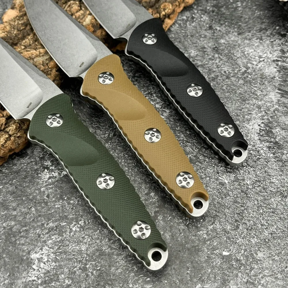 Fixed Blade Knife Outdoor Tools 93M-10 Socom Alpha Warcom 3.72 Stonewashed Wharncliffe Blade with Kydex Sheath Straight