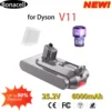 25.2V 6000mAh Battery for Dyson V11 SV15 Serie Vacuum Cleaner Fluffy 970145-02 replacement Battery Buckle version 1