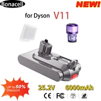 25.2V 6000mAh Battery for Dyson V11 SV15 Serie Vacuum Cleaner Fluffy 970145-02 replacement Battery Buckle version 1