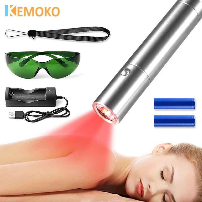 Red Light Therapy Device Pen for Body Therapy Skin Care Health 630nm 660 nm 710 nm 850nm 900nm Near Infrared Lamp led skin care machine