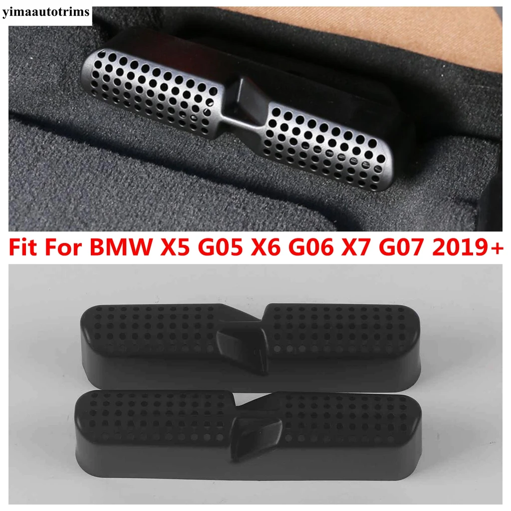 

Seat Under Floor Air Condition Duct Vent Outlet Grille Protector Accessories Interior For BMW X5 G05 X6 G06 X7 G07 2019 - 2022