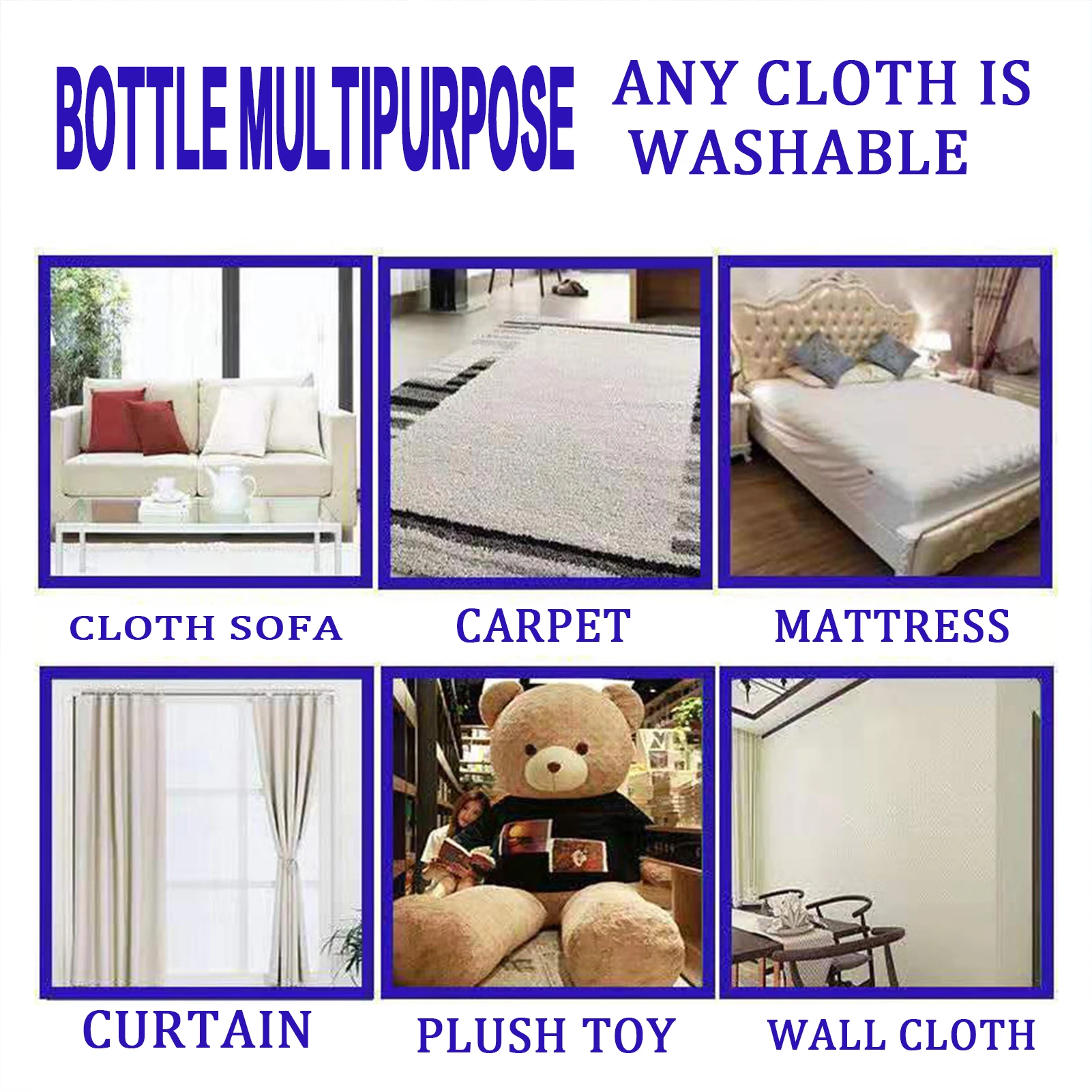 Fabric Furniture Dry Cleaning Agent Strong Stain Removal Carpet Foam Dry Cleaning for Mattress Car Seat Sofa Carpet fabric sofa cleaner carpet cleaner