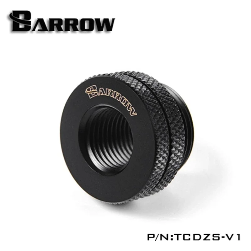 Barrow TCDZS-V1 G1/4'' Pass-Through Fitting Fillport Cover Openings Hose Water Cooling Use 4 Colors TCDZS-V1 extender fitting water cooling fitting