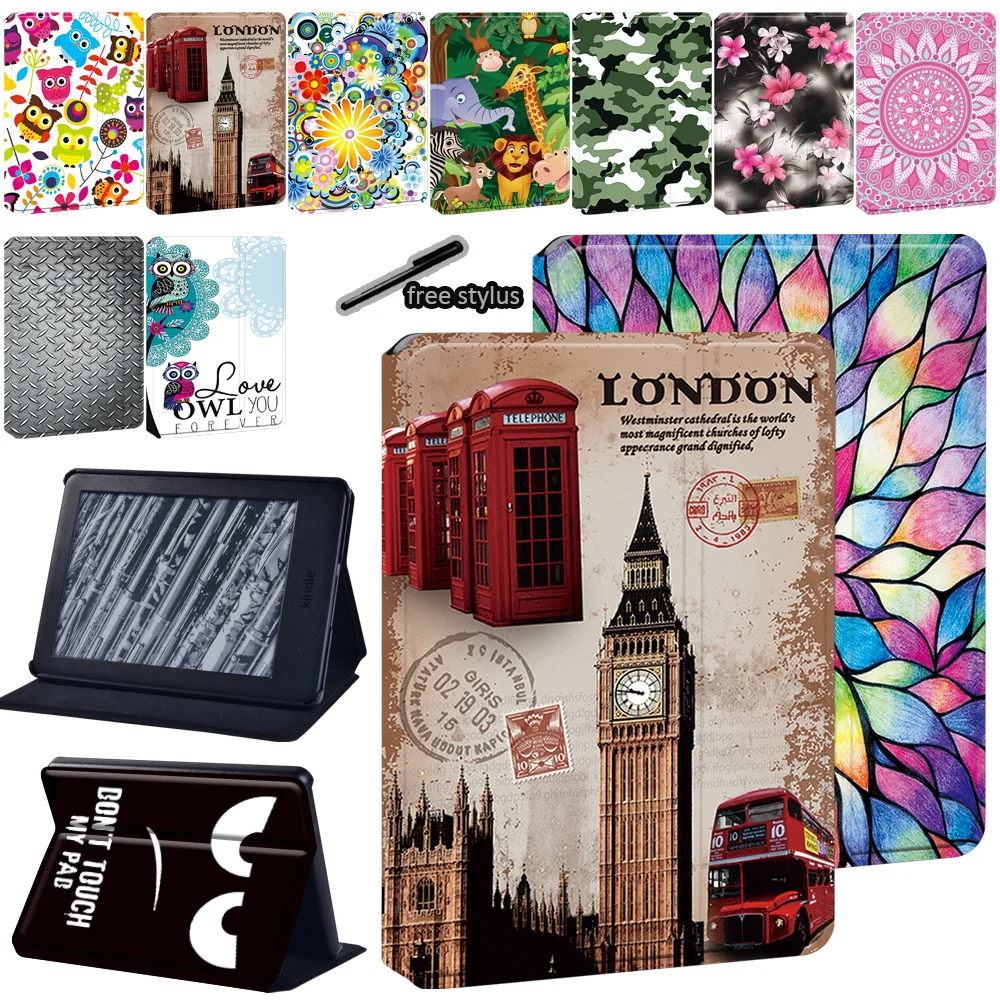 Custodia Per Tablet Per Amazon Kindle Paperwhite 5/Paperwhite 4/Paperwhite 1 2 3/Kindle 10Th/Kindle 8Th Custodia Protettiva In Pelle