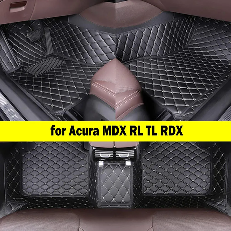 

CRLCRT пользовательские автомобильные коврики для Acura MDX RL TL RDX ILX CDX TLX-L ZDX автостайлинг автомобильные аксессуары