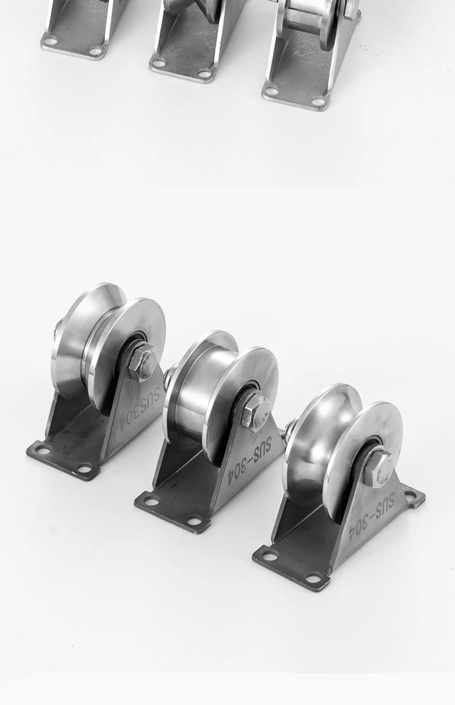 rolamento, U-forma roda, U-forma chuveiro porta polia,