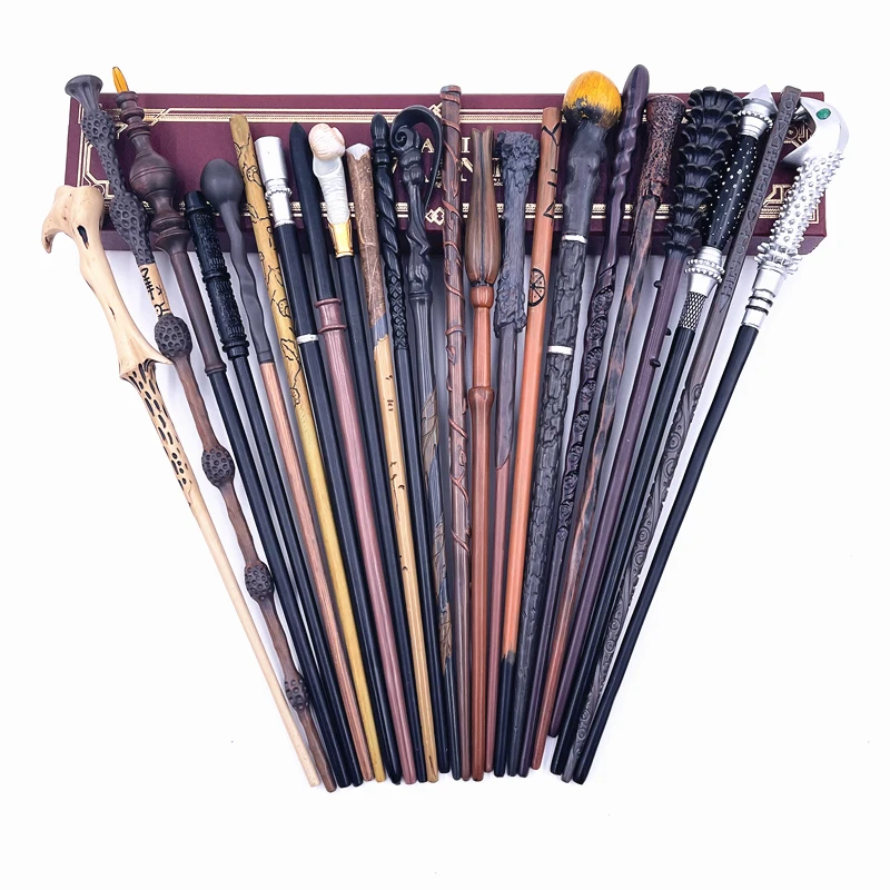 Magic Stick Anime Cosplay Show Metal Core Magic Wand Children Decoration Toy Accessories For Kids Bacchetta Di Plastic Magic Stick