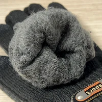 Knitted Touch-screen Gloves Children's Winter Cycling Cold-proof Double-layer Thick Gloves Students Outdoor Warm Cotton Gloves 3