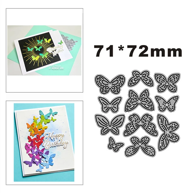 3D Butterfly Metal Dies Cutting for Card Making DIY Handmade Craft  Butterflies Die Cut for Scrapbooking 2023 New - AliExpress