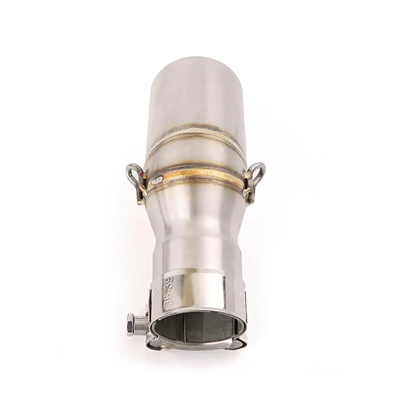 Middle Tube For Kawasaki Versys 250 300 Motorcycle Exhaust Muffler Mid Pipe Stainless Steel Connect 51MM Tips Any year - Image 6
