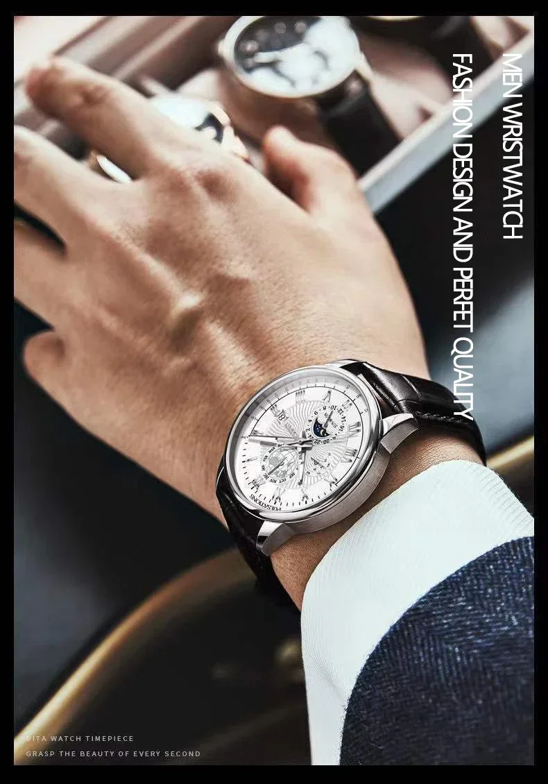 MOONBIFFY Luxury Watch - Design