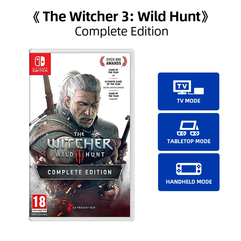 Jogo The Witcher 3: Wild Hunt (Complete Edition) Usado Switch