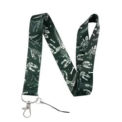 Whimsical Dinosaur Neck Strap and Keychain Holder (3)