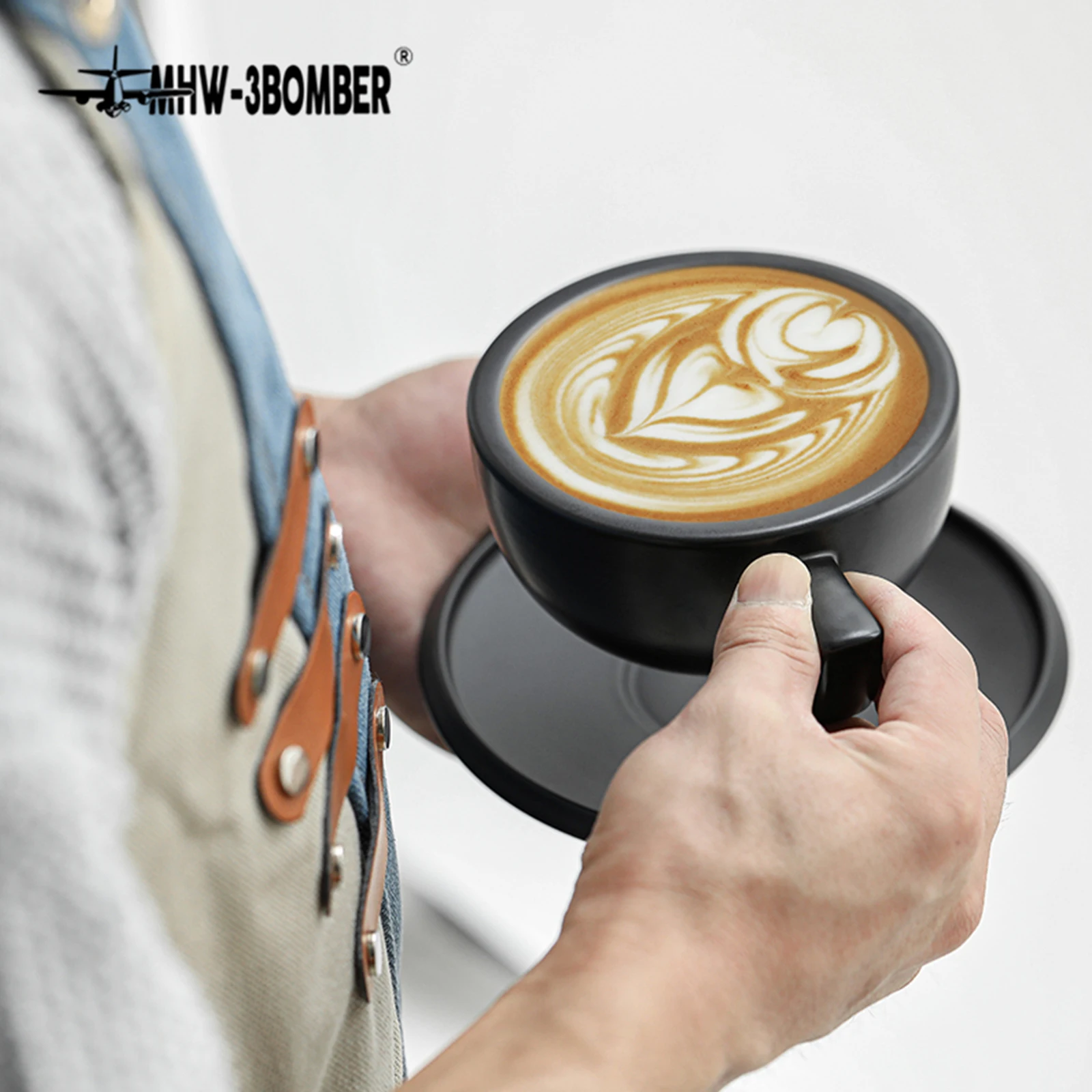 MHW-3BOMBER 280ml Ceramic Coffee Cup Set - فنجان ق...
