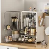 Light Luxury Large Cosmetics Storage Box Dustproof Transparent Storage Box Lipstick Skin Care Dressing Table Shelf Makeup Boxs 6