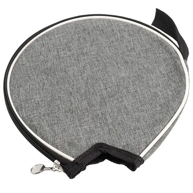 Portable Table Tennis Rackets Bag Semicircle Paddles Case Dustproof Storage Bag Supplies Protective Cover Training Table Tennis 5