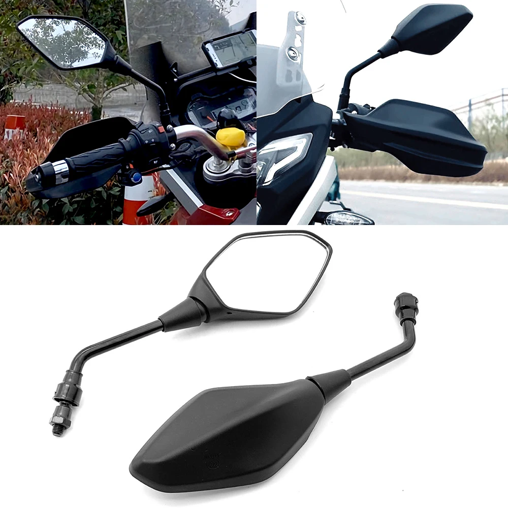 Espejo retrovisor Universal para motocicleta M10, espejo retrovisor de forma especial, amplio campo de visión, piezas de motocicleta para Suzuki GSR 600 750 SV400 SV650