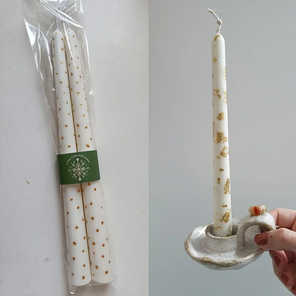 Multiple Sizes Taper Acrylic Candle Mold DIY Pillar Plastic Mould Wedding Candlestick Molds Making Tool Candlelight Dinner Decor