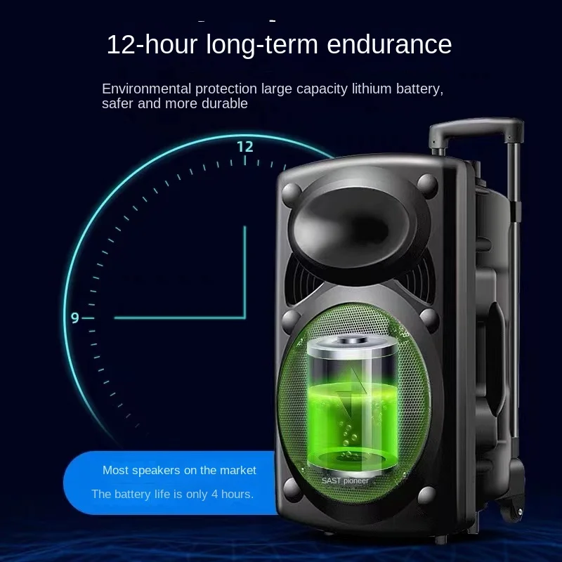 15 Inch Wireless Bluetooth Speaker 3