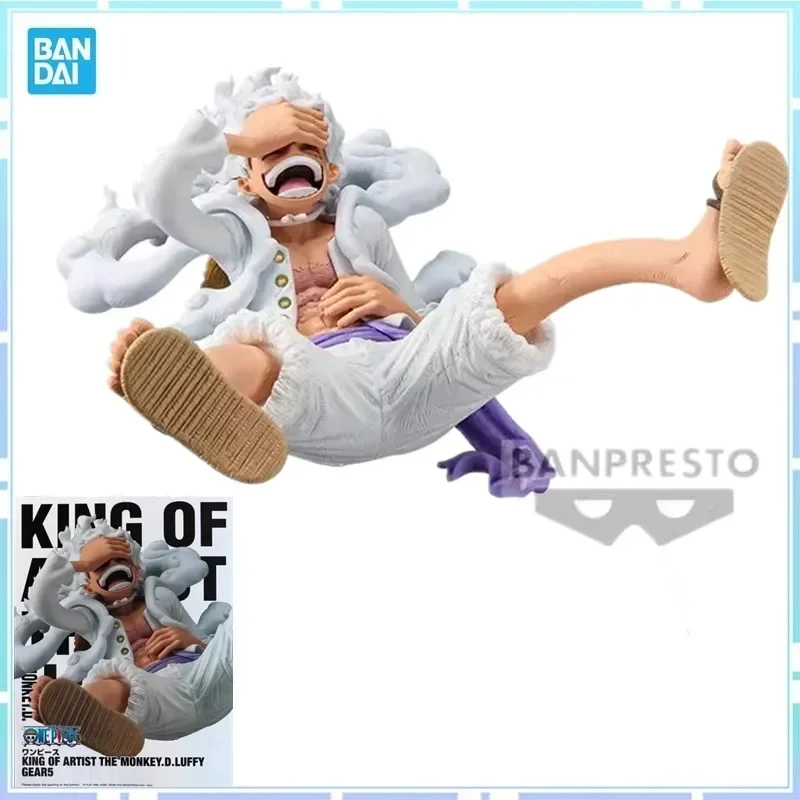 

Bandai Original Anime ONE PIECE KING OF ARTIST MONKEY.D.LUFFY Gear 5 PVC Action Figure Collectible Model Toys