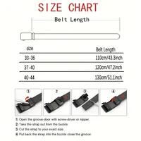 High-quality Men's Automatic Buckle PU Belt New Simple Men's Business Casual Belt Fashionable Men's Birthday Gifts 2