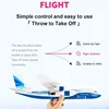 G2 Simulation RC Passenger Plane EPP Anti-fall Material Cool Lighting RC Fixed-Wing Glider Airplane  Intelligent Balance System 6