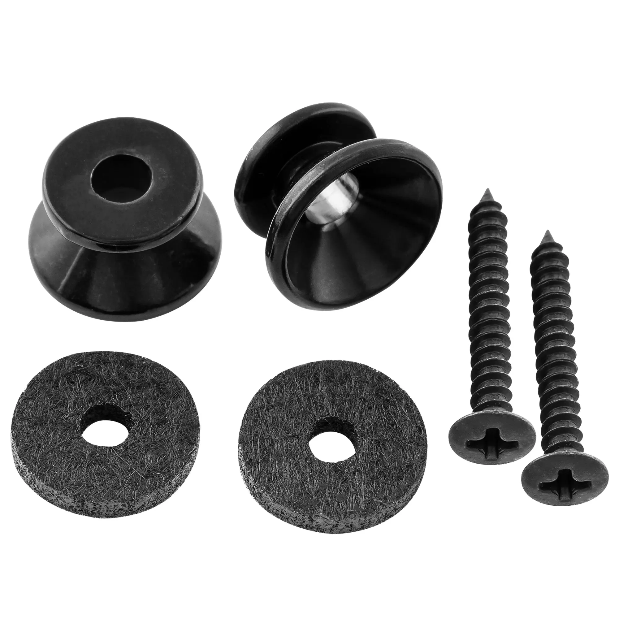 Musiclily Pro Steel Strap Button End Pins für Akustik-E-Gitarre (2er-Set) – Detail 3