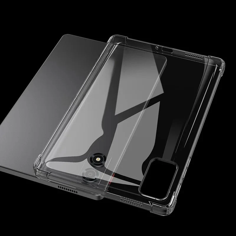 Enhanced Gaming Tablet Case with Shockproof Airbag Design - Premium Clear TPU Back Cover, 8.8