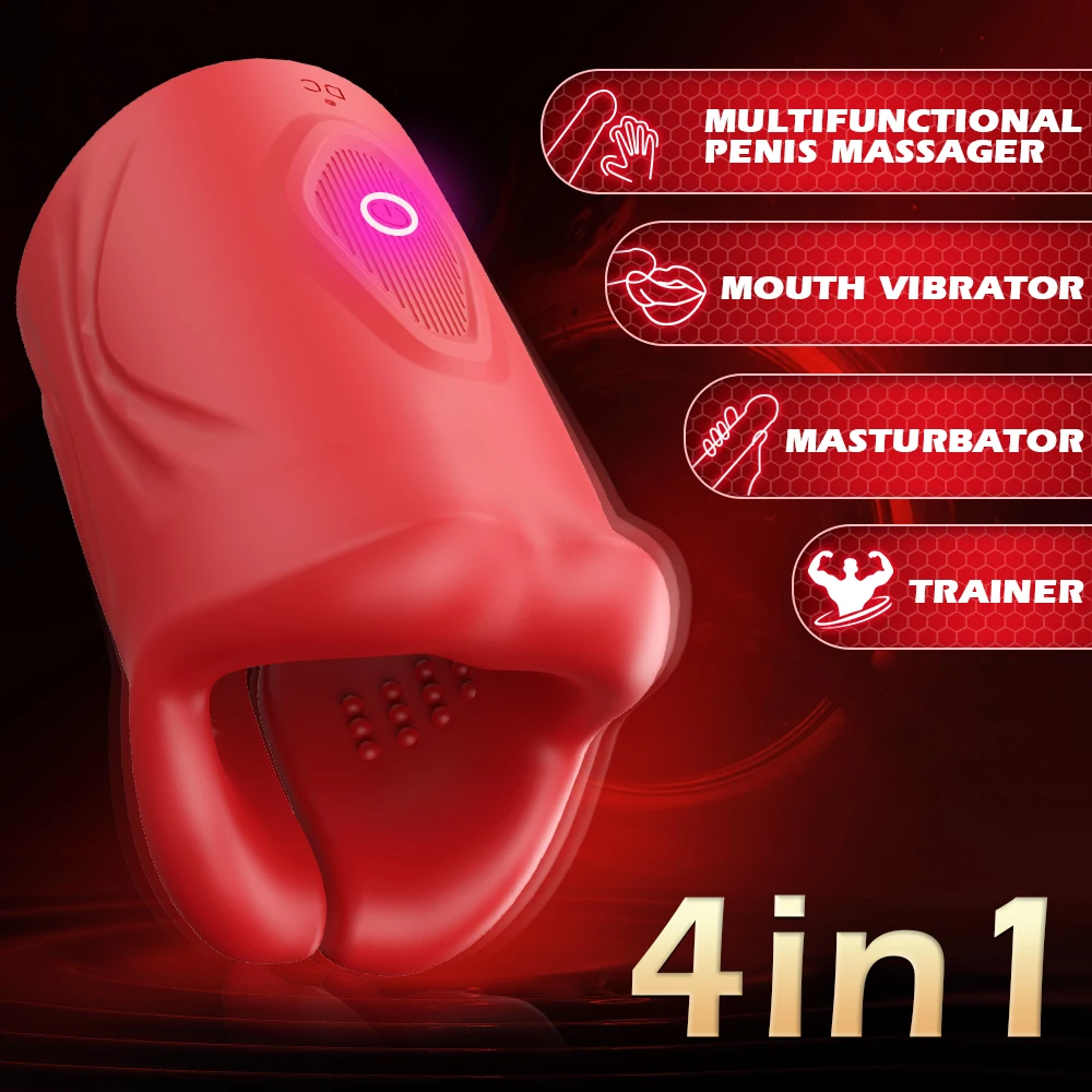 Vibrating Glans Stimulator Endurance Trainning Glans Trainner Ejaculation Delay Silicone Cock Penis Massager male sex toys
