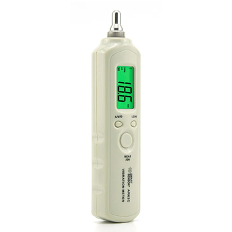 Vibration Analyzer SMART SENSOR AR63C Pen Vibration Meter Tester Velocity Acceleration Displacement Measurement