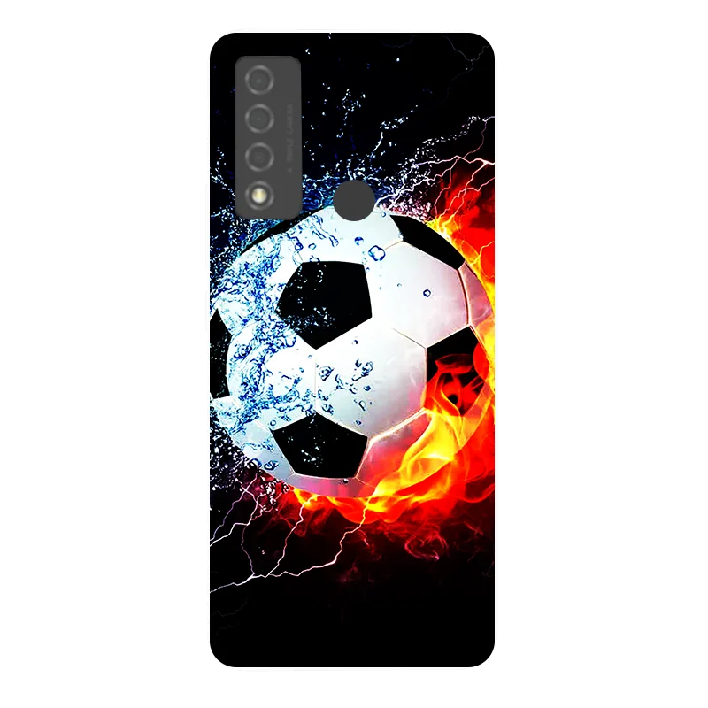 Lovely Panda Wolf Soft Silicone Back Cover