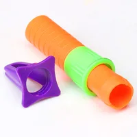 Blue painting Stick extender Pencil Sharpener Multi-function crayon cap pen catcher Oil painting stick life extension extender c 1