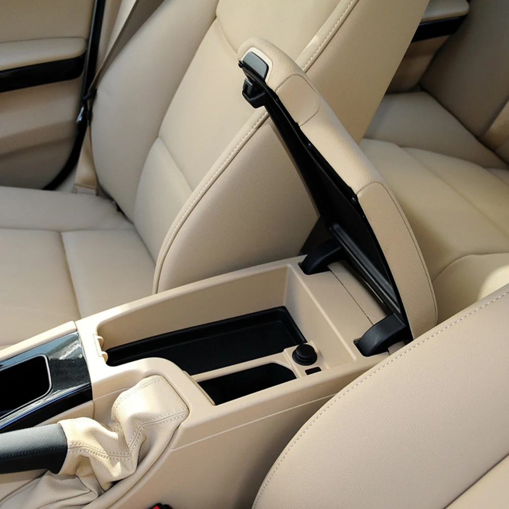 Lhd Mittel konsole Aufbewahrung sbox Armlehnen etui Lederbezug für BMW 3er E90 E91 E92 E93 2005 2012 328-400 – Detail 7
