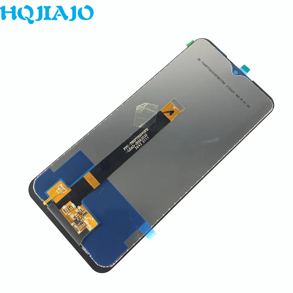LG K51 K500 K500UM LM-K500UM LM-K5 용 프레임이있는 LG K51 K500 LCD 디스플레이 터치 스크린 디지타이저 어셈블리 용 원본 테스트
