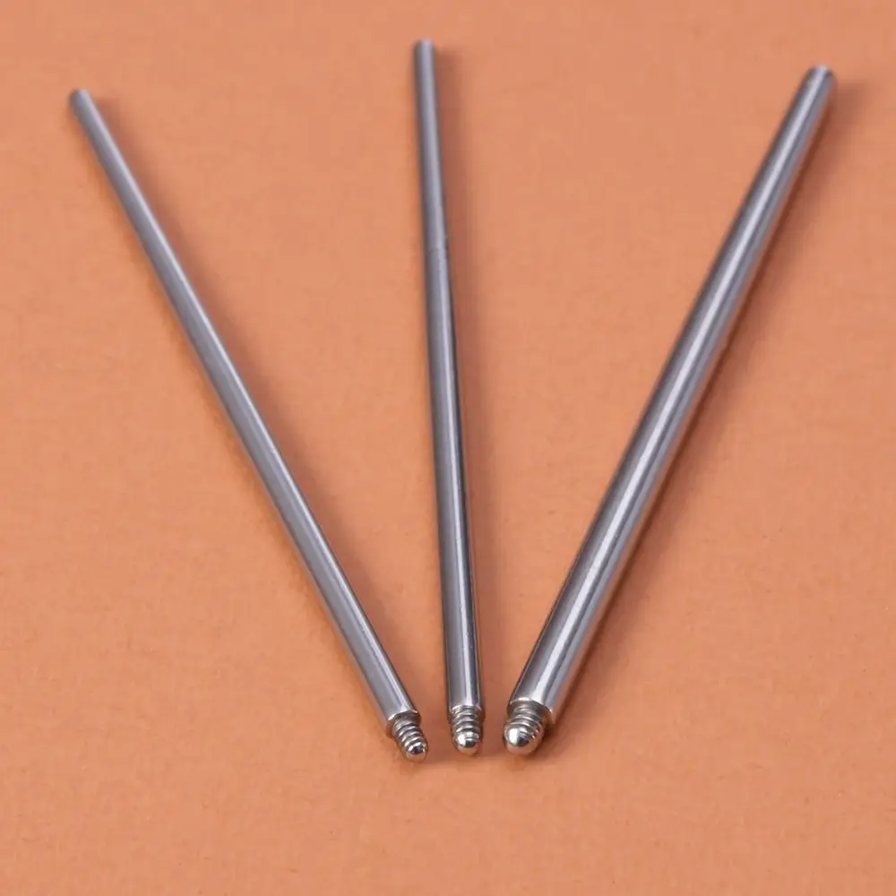 스테인레스 스틸 천공 가이드 로드 펑크 연결 핀, 내부 스레드, 전문 피어싱 도구
